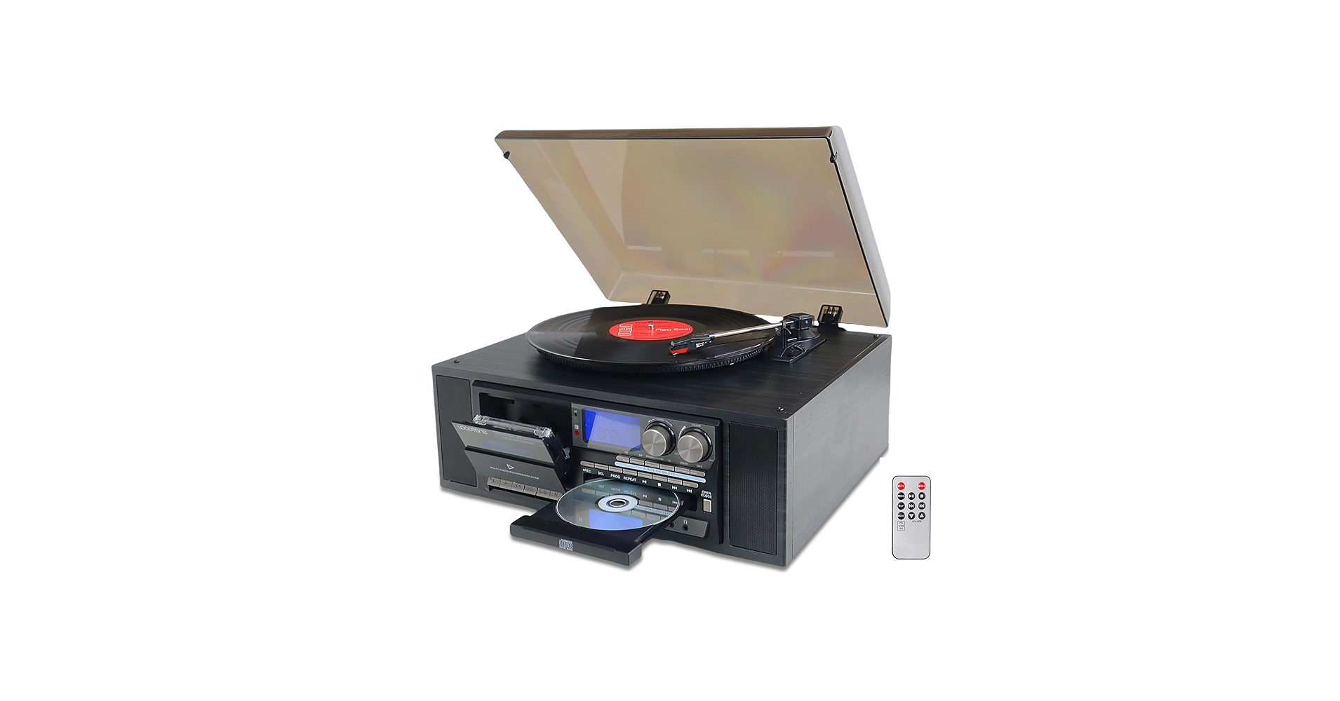 Amazon.com: 10 in 1 Vinyl Record Player 3 Speed Bluetooth